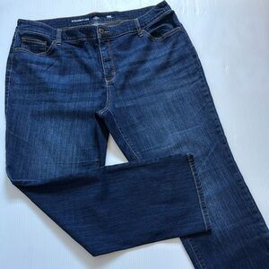 St John’s Bay Straight Leg Dark Blue Jeans - Women’s size 18W